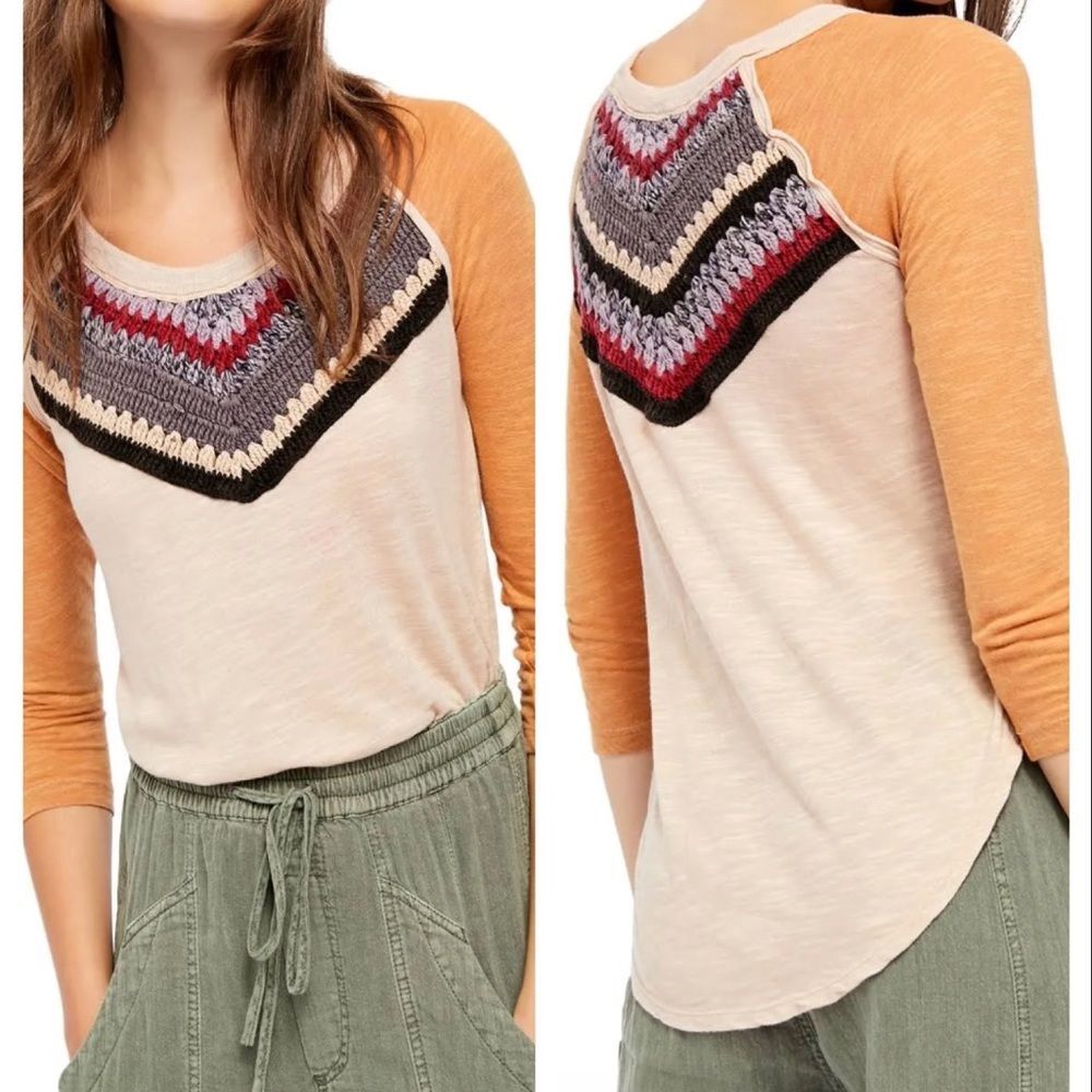 Free People Spring Bound Top Sz M